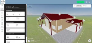 3D Metal Buildings in Wisconsin