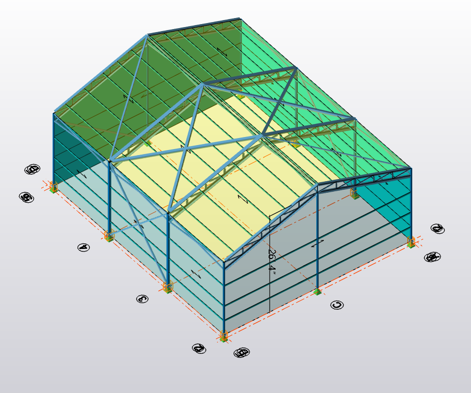 Foremost Buildings Steel Joists Structure